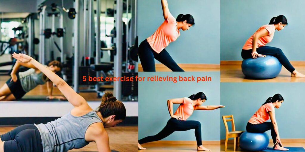 5 best exercise for relieving back pain