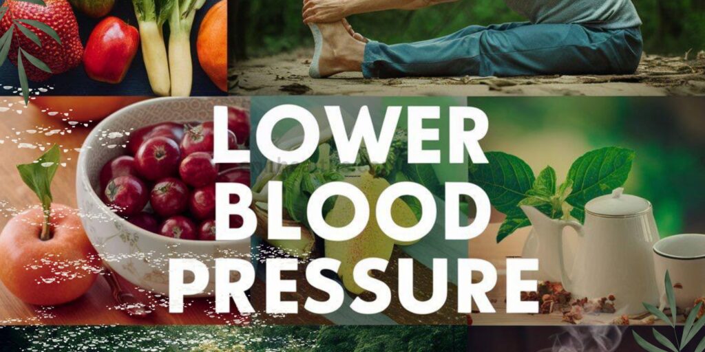 how to lower blood plessure naturally