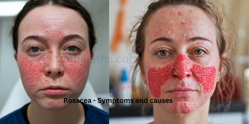  Rosacea - Symptoms and causes